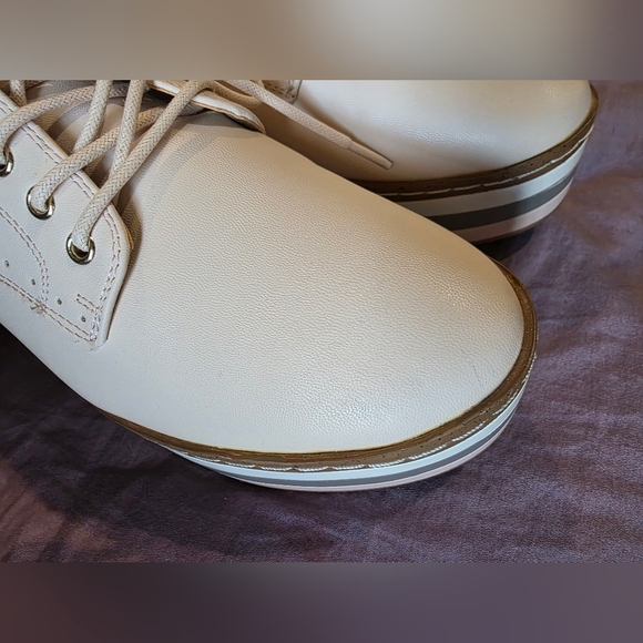 Call It Spring Cream Platform Shoes - Picture 6 of 8